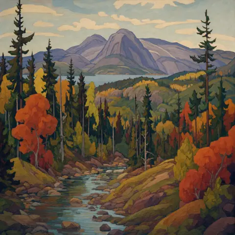A. J. 卡森 A. J. Casson 风格生成图