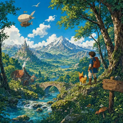 鸟山明 Akira Toriyama 风格生成图