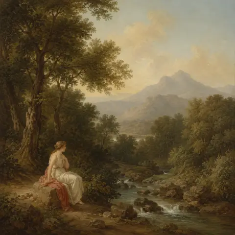 安杰利卡·考夫曼 Angelica Kauffmann 风格生成图