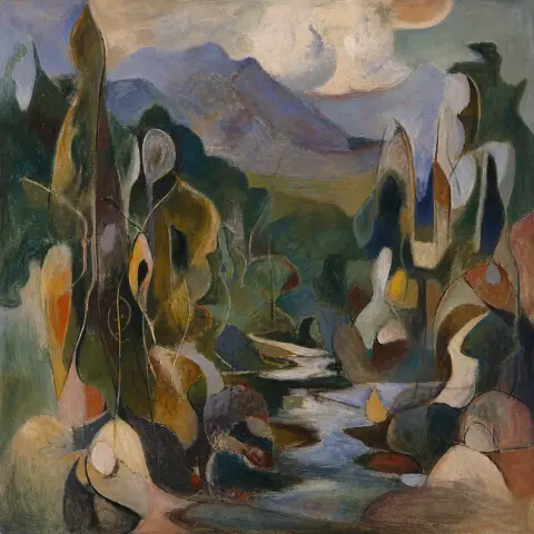 阿希尔·戈尔基 Arshile Gorky 风格生成图