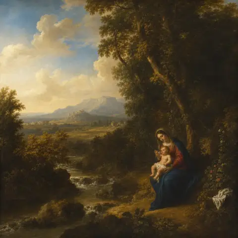巴托洛梅·埃斯特万·穆里略 Bartolomé Esteban Murillo 风格生成图