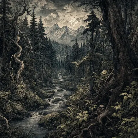 伯尼·赖特森 Bernie Wrightson 风格生成图