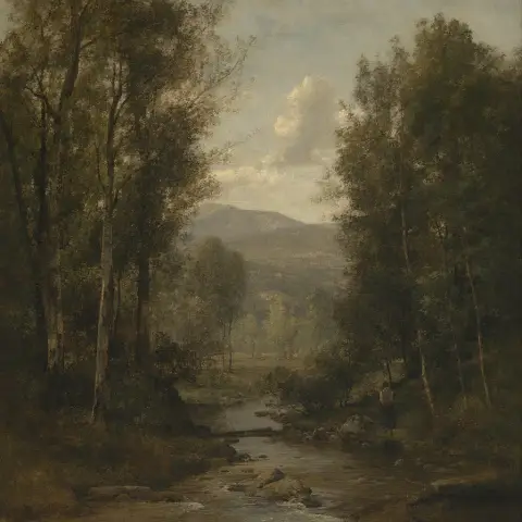 简·巴蒂斯特·卡米耶·柯罗 Camille Corot 风格生成图