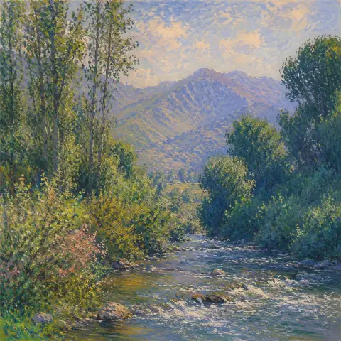 克劳德·莫奈 Claude Monet 风格生成图
