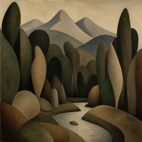 康斯坦丁·布朗库西 Constantin Brancusi 风格生成图