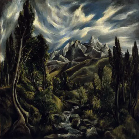 格列柯 El Greco 风格生成图
