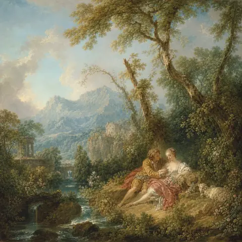 弗朗索瓦·布歇 François Boucher 风格生成图