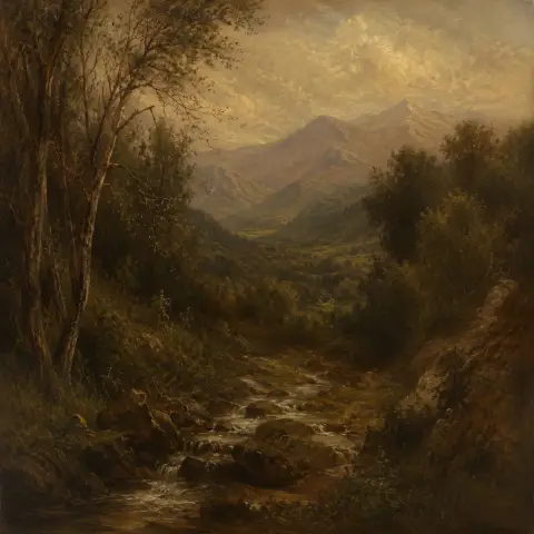 乔治·弗雷德里克·瓦茨 George Frederic Watts 风格生成图
