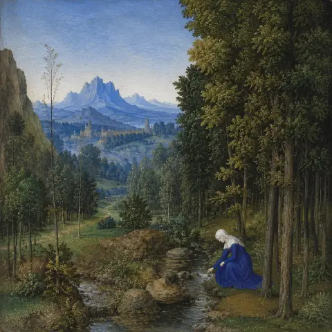 让·富凯 Jean Fouquet 风格生成图