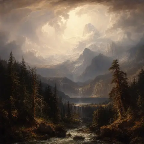 约翰·马丁 John Martin 风格生成图