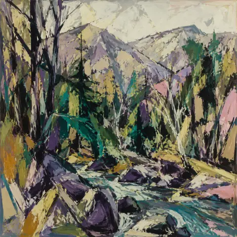 李·克拉斯纳 Lee Krasner 风格生成图