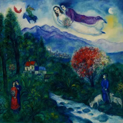 马克·夏加尔 Marc Chagall 风格生成图