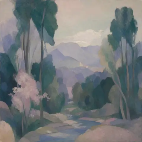 玛丽·劳伦琴 Marie Laurencin 风格生成图