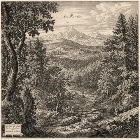 老马特乌斯·梅里安 Matthäus Merian the Elder 风格生成图