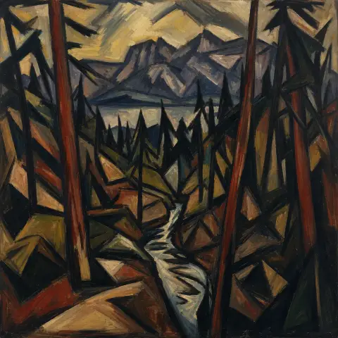 马克斯·贝克曼 Max Beckmann 风格生成图