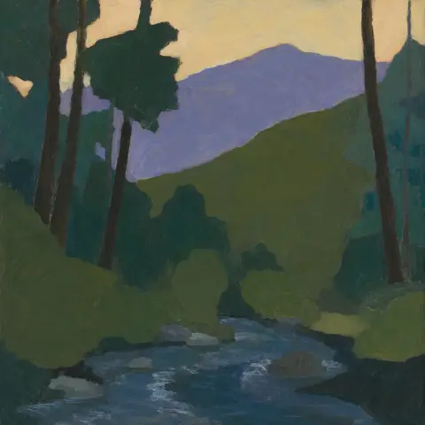 米尔顿·艾弗里 Milton Avery 风格生成图