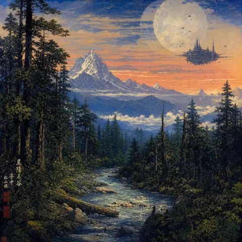 生赖范义 Noriyoshi Ohrai 风格生成图