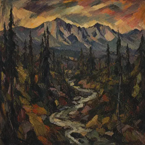 奥斯卡·柯克西卡 Oskar Kokoschka 风格生成图