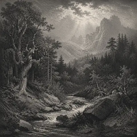 保罗·古斯塔夫·多雷 Paul Gustave Doré 风格生成图