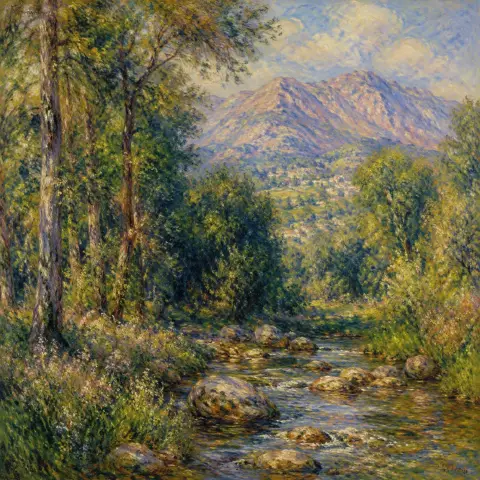 皮埃尔-奥古斯特·雷诺阿 Pierre-Auguste Renoir 风格生成图