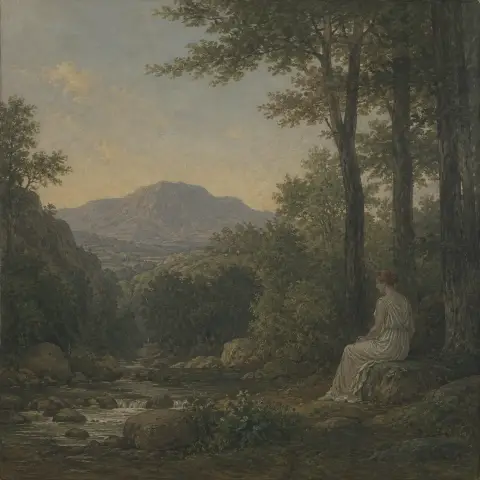 皮埃尔·皮维·德·夏凡纳 Pierre Puvis de Chavannes 风格生成图