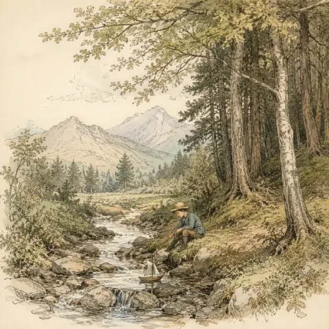 伦道夫·凯迪克 Randolph Caldecott 风格生成图