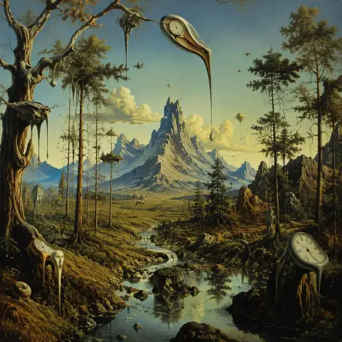 萨尔瓦多·达利 Salvador Dalí 风格生成图
