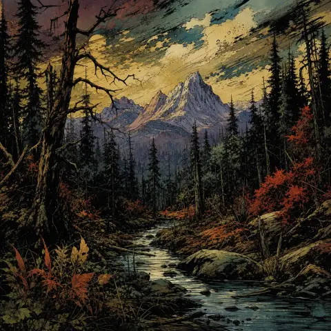 山姆·凯斯 Sam Kieth 风格生成图