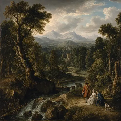 威廉·霍加斯 William Hogarth 风格生成图